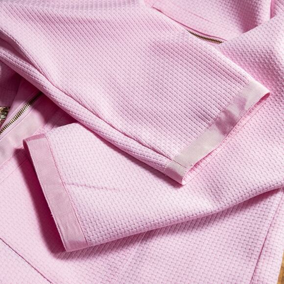 Bob Mackie Wearable Art Pink Jacket Size 1X Barbiecore Clueless Prep - Picture 6 of 9